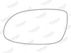 Summit Stick-On Standard Mirror Glass fits Mercedes A Class 98 on LHS Summit - Dynamic Drive