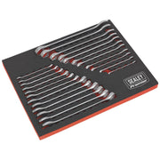 Sealey Combination Spanner Set 23pc Metric/Imperial AK63256 Sealey - Dynamic Drive