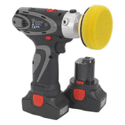 Sealey Cordless Polisher/Sander 75mm 14.4V Li-ion - 2 Batteries CP6005 Sealey - Dynamic Drive