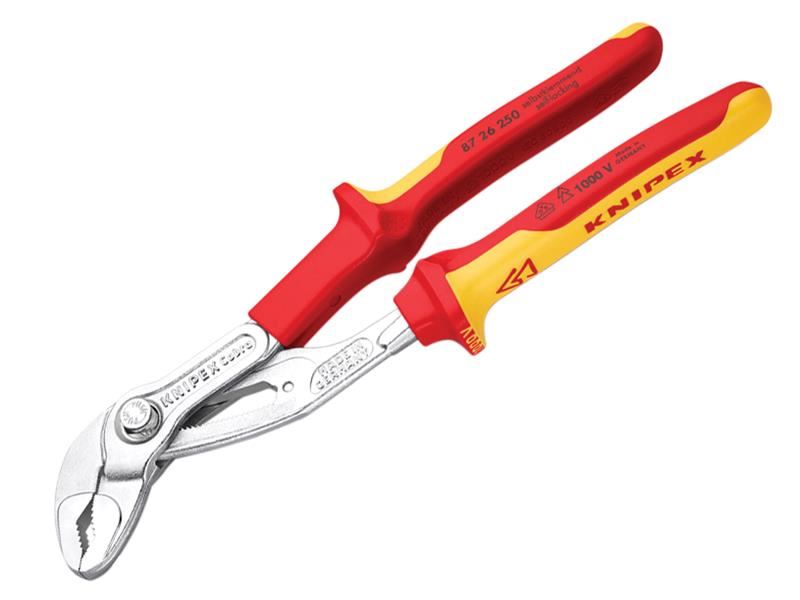 Knipex VDE Cobra® Water Pump Pliers 250mm Knipex - Dynamic Drive