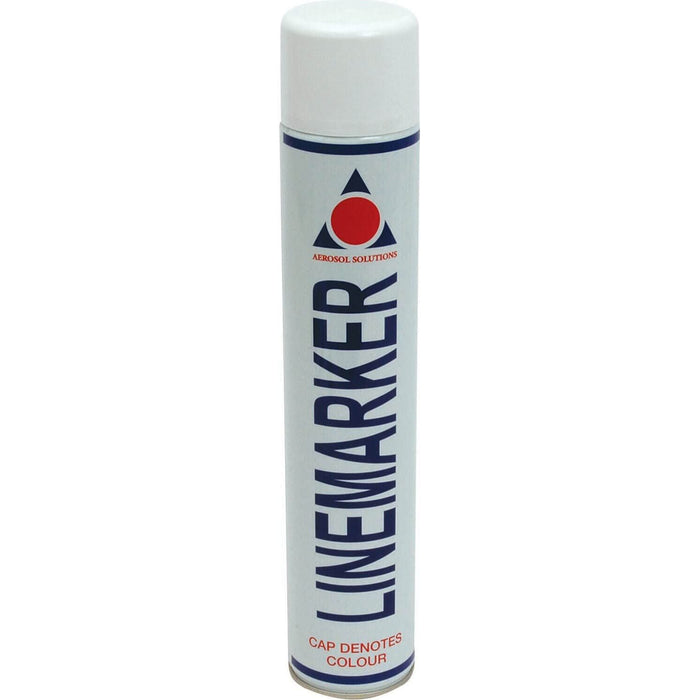 Aerosol Solutions Line Marking Paint - White - 750ml Aerosol Solutions  - Dynamic Drive