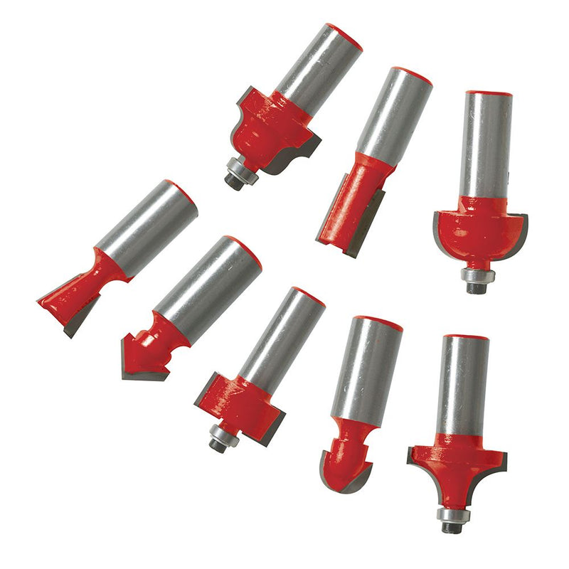 Silverline 1/2" TCT Router Bit Set 30pce 1/2" Silverline - Dynamic Drive