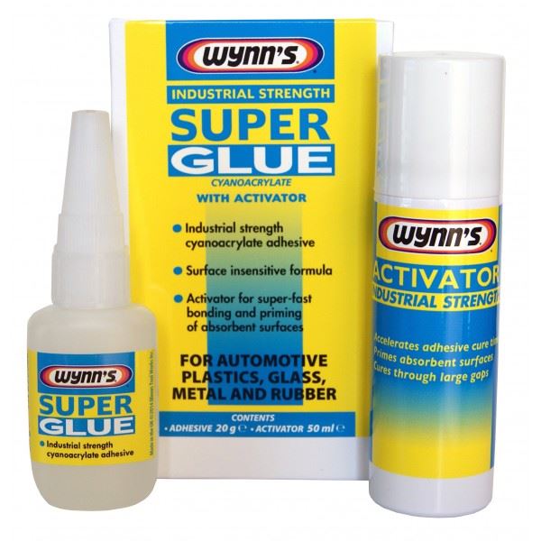 Wynns Industrial Strength Super Glue with Activator - 20g Bottle Wynns - Dynamic Drive