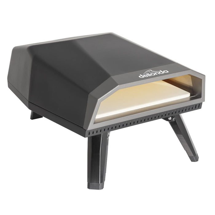 Dellonda Gas Pizza Oven with Water-Resistant Cover/Carry Bag & 12" Pizza Peel Dellonda - Dynamic Drive