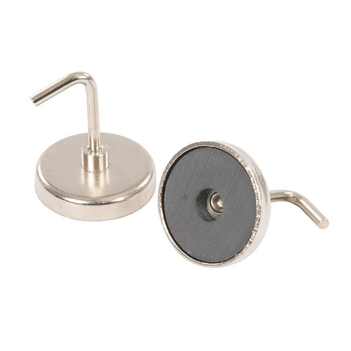 Silverline Magnetic Hooks 2pk 35mm Silverline - Dynamic Drive