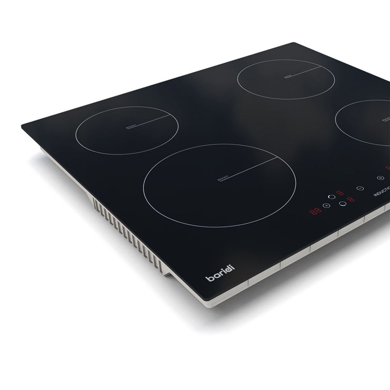Baridi Integrated Induction Hob with 4 Cooking Zones 60cm 2800W Output Baridi - Dynamic Drive