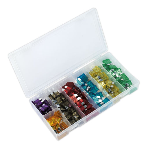 Sealey Automotive Standard Blade Fuse Assortment 120pc BCF120 Sealey - Dynamic Drive