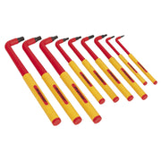 Sealey TRX-Star* Key Set 9pc Extra-Long VDE AK7178 Sealey - Dynamic Drive