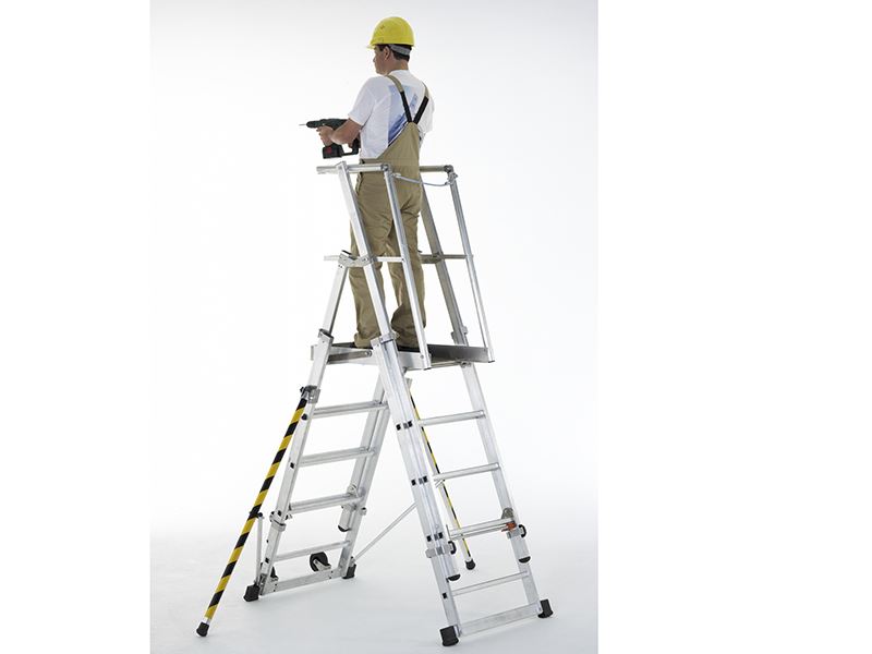 Zarges ZAP 2 Access Platform, Platform Height 1.3/1.6/1.8/2.1/2.4m 5-9 Rungs Zarges - Dynamic Drive