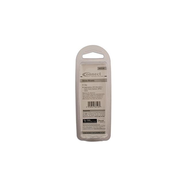 Connect Drive Rivet - for BMW, Daewoo, ford, GM, for Mercedes-Benz, for VW Group 10pc 36518 Tool Connection - Dynamic Drive