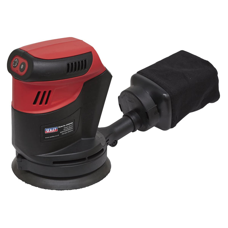Sealey Orbital Palm Sander 20V SV20 Series125mm Body Only CP20VOS Sealey - Dynamic Drive