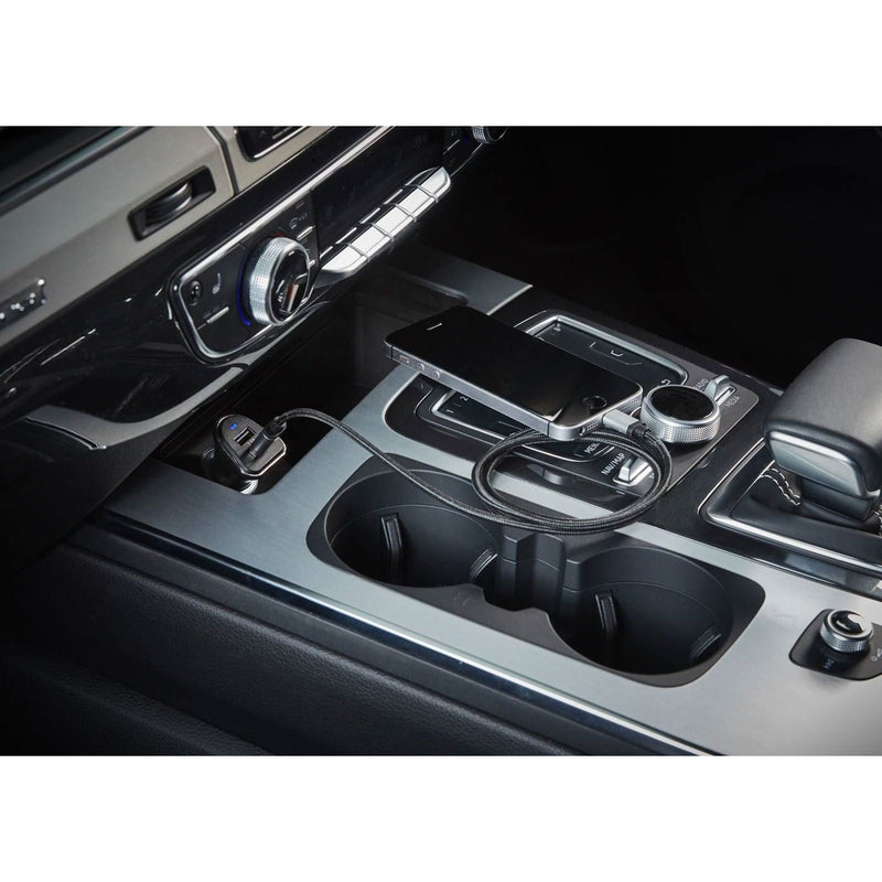 Ring Twin Port USB in-car charger Aux / Cigarette Lighter Socket High Power 2.5A Ring Automotive - Dynamic Drive