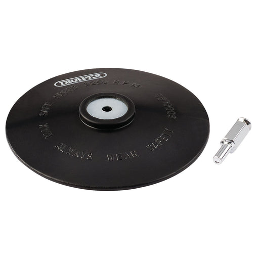Draper Rubber Backing Disc, 125mm 83815 Draper - Dynamic Drive