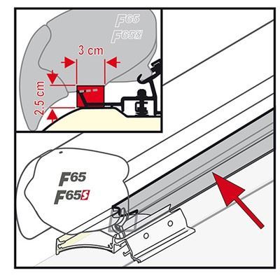 98655Z019 KIT RAIN GUARD F65 50 Fiamma  - Dynamic Drive