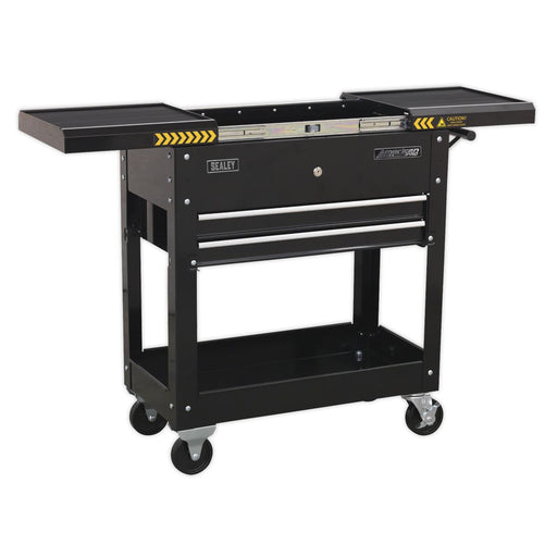 Sealey Mobile Tool & Parts Trolley Black AP705MB Sealey - Dynamic Drive