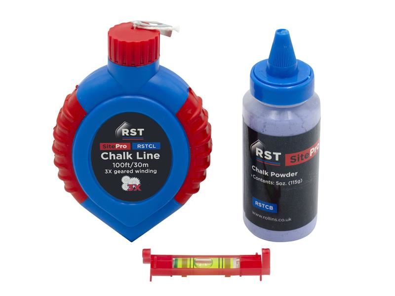 R.S.T. Chalk Line & Box Set 30m R.S.T. - Dynamic Drive