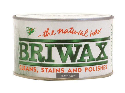 Briwax Wax Polish Original Slate Grey 400g Briwax - Dynamic Drive