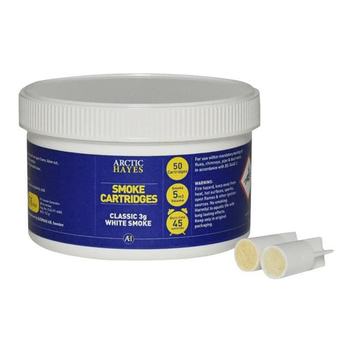 Arctic Hayes Smoke Cartridges Classic 3g White (Tub 50) Arctic Hayes - Dynamic Drive
