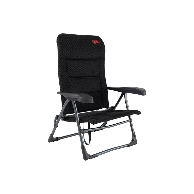 Crespo Beach Chair AP/205 Air Deluxe Black Crespo - Dynamic Drive