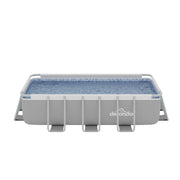 Dellonda Deluxe Steel Frame Swimming Pool with Filter Pump 13ft DL21 Dellonda - Dynamic Drive