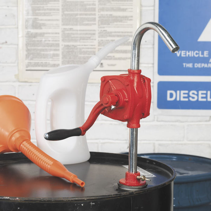 Sealey Rotary Oil Drum Pump 0.2L/Revolution TP55 Sealey - Dynamic Drive