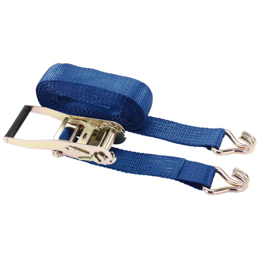 Draper Heavy Duty Ratcheting Tie Down Strap, 8m x 50mm, 1700kg 16266 Draper - Dynamic Drive