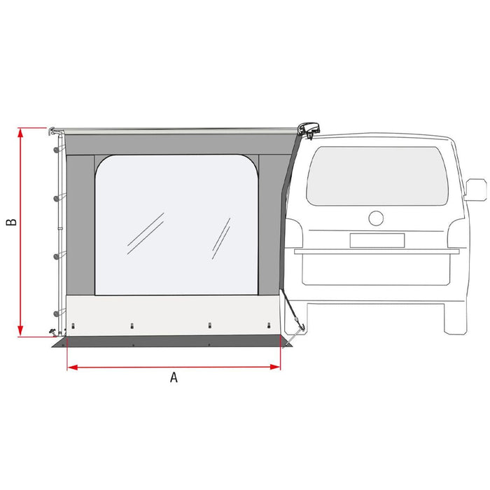 Side W Pro for Fiamma F40 Van Awnings (07979-01-) Fiamma - Dynamic Drive
