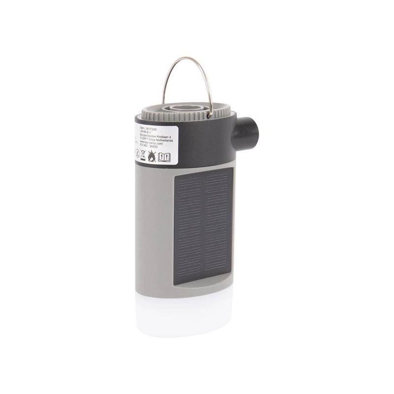 Bo-Camp Pump Lamp Power Bank Solar Rechargeable 180 Lumen Bo-Camp - Dynamic Drive