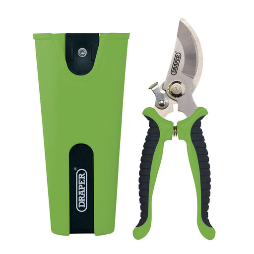 Draper Bypass Secateurs and Holster Set, 190mm (2 Piece) 09007 Draper - Dynamic Drive