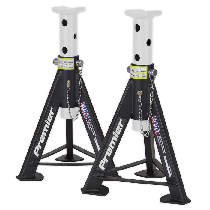 Sealey Axle Stands (Pair) 6 Tonne Capacity per Stand AS6 Sealey  - Dynamic Drive