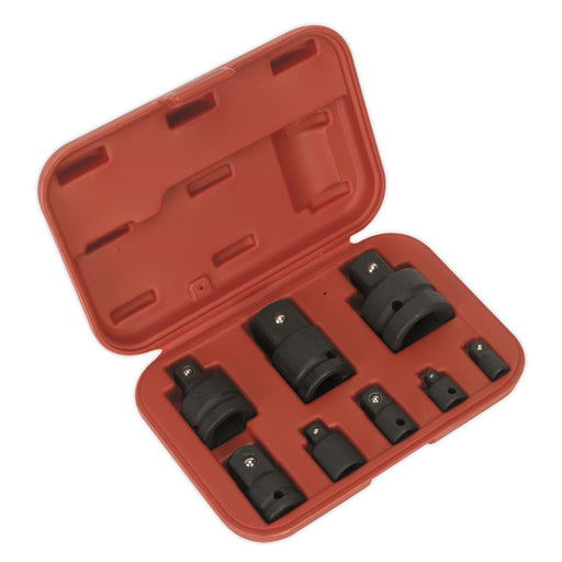 Sealey Impact Socket Adaptor Reducer Set 1/4" 3/8" 1/2" 3/4" 1" Female to Male Sealey  - Dynamic Drive