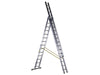 Zarges D-Rung Combination Ladder 3-Part 3 x 14 Rungs Zarges - Dynamic Drive