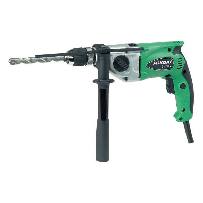 Hikoki DV18V/J7 13mm Keyless Rotary Impact Drill 690W 110V HiKOKI - Dynamic Drive
