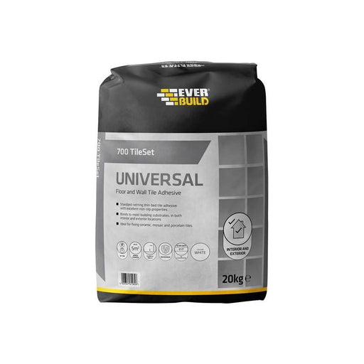 Everbuild Sika 700 TileSet Universal Grey 20kg Everbuild Sika - Dynamic Drive