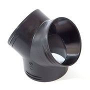 Whale Air Duct Fitting Equal 'Y' Piece 90mm x 90mm x 90mm Black Whale - Dynamic Drive