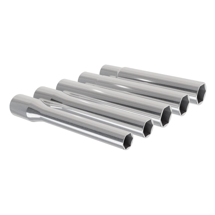Sealey Extra-Deep Socket Set 3/8"Sq Drive 8, 10, 12, 13, 14mm 5pc SX814 Sealey - Dynamic Drive