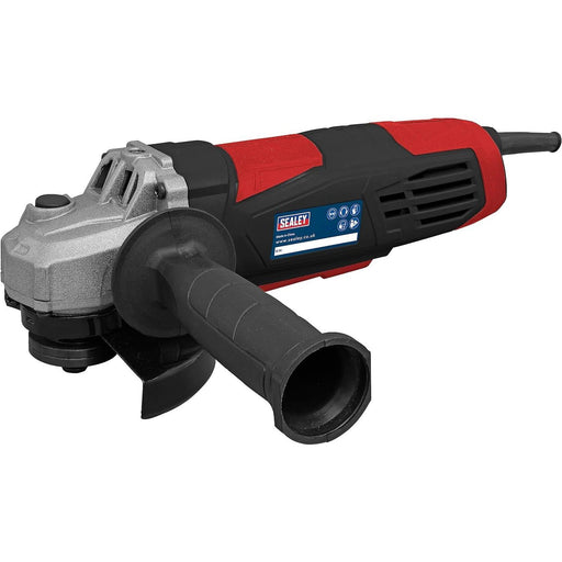 Sealey SG115E Angle Grinder 115mm 750W 230V Red Heavy Duty Sealey - Dynamic Drive