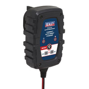 Sealey Compact Smart Trickle Charger & Maintainer 1A 6/12V AUTOCHARGE100HF Sealey - Dynamic Drive