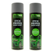 2X Autotek Professional Acid Etch Primer Aerosol 500Ml For Aluminium Autotek - Dynamic Drive
