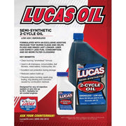 Lucas Oil 2 Cycle Racing Oil 946Ml 40110 Lucas Oil - Dynamic Drive