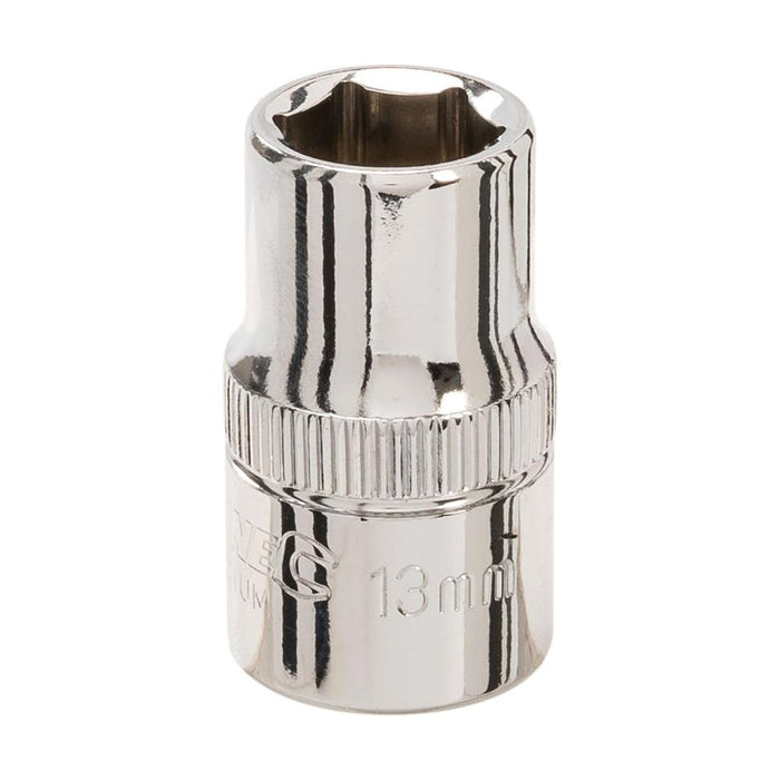 Silverline Socket 1/2" Drive 6pt Metric 13mm Silverline - Dynamic Drive