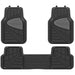 Streetwize Universal Rubber Mat Set - Luxury (With Full Cross Rear) - 4 Piece Streetwize  - Dynamic Drive