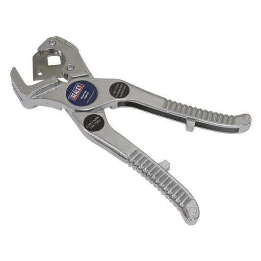 Sealey Rubber & Reinforced Hose Cutter3-25mm Die-Cast Alloy HCA25 Sealey - Dynamic Drive