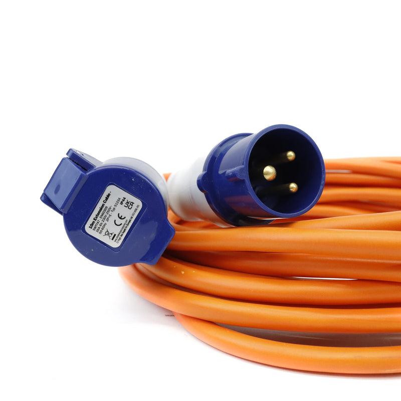 Streetwize 10m Caravan 230v Hook Up Cable Extension Streetwize - Dynamic Drive