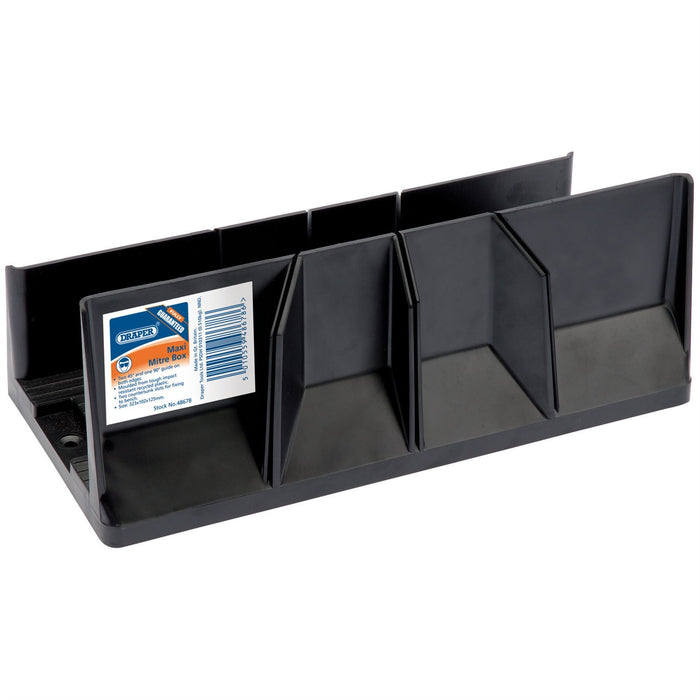 Draper Maxi Mitre Box, 320 x 100 x 120mm 48678 Draper - Dynamic Drive