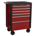 Sealey Topchest 4 Drawer & Rollcab 6 Drawer Combination AP3410STACK Sealey - Dynamic Drive