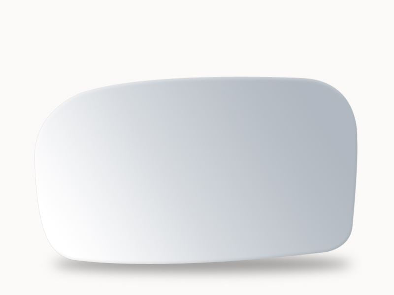 Summit Stick-On Standard Mirror Glass fits Honda Civic 02 to 05 LHS Summit - Dynamic Drive