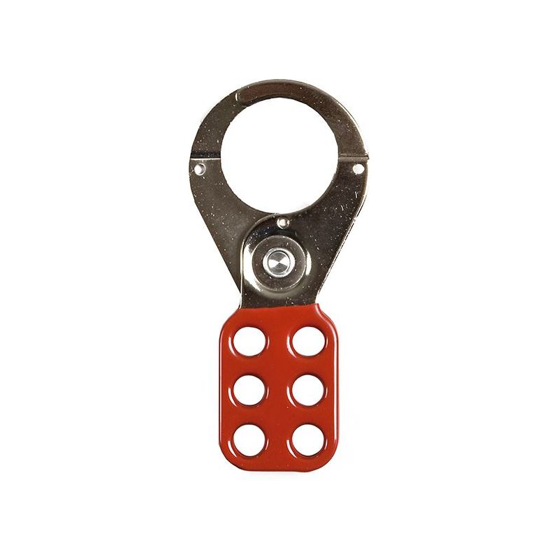 Abus Mechanical 702 Lock Off Hasp 38mm (1.1/2in) Red ABUS Mechanical - Dynamic Drive
