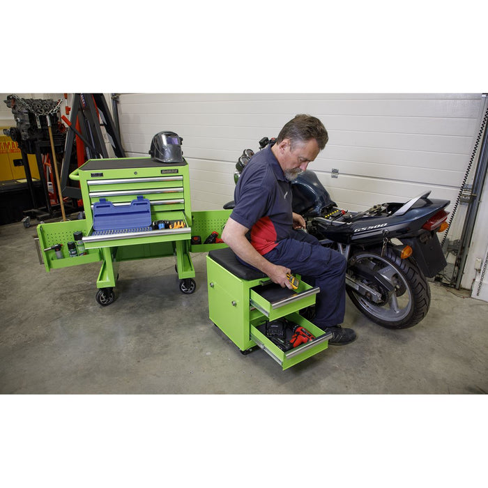 Sealey Rollcab 3 Drawer & Utility Seat AP556CSHV Sealey - Dynamic Drive
