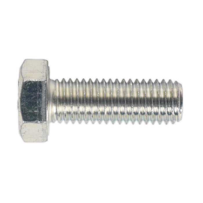 Sealey HT Setscrew M14 x 40mm 8.8 Zinc Pack of 10 SS1440 Sealey - Dynamic Drive
